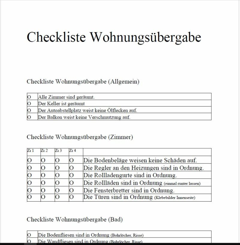 Wohnungsübergabe › Seefelder Immobilien - Der Vermietungsspezialist
