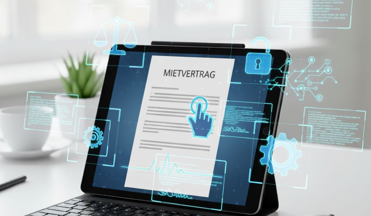 Digitaler Mietvertrag